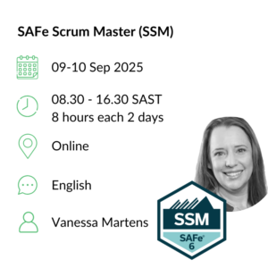 SAFe Scrum Master (SSM) 09-10 Sep 2025