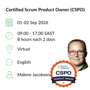 Certified Scrum Product Owner CSPO
