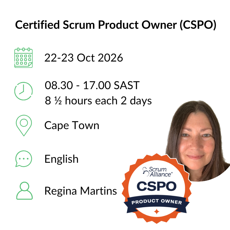 Certified Scrum Product Owner CSPO