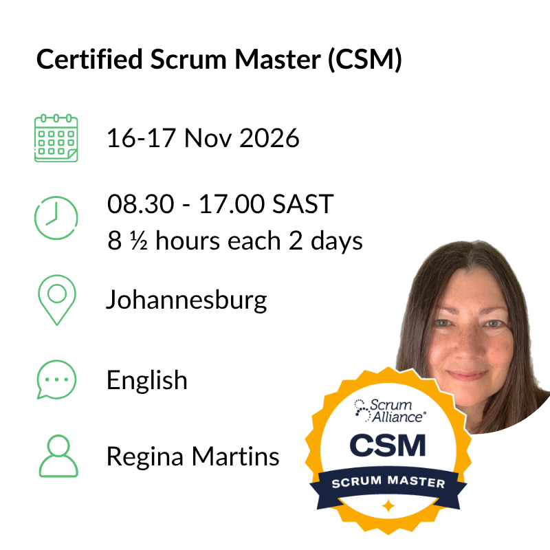 Certified Scrum Master CSM